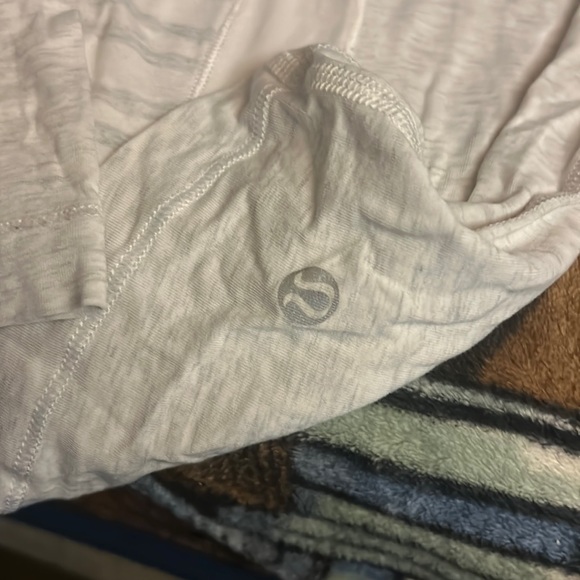 Grey and white striped shirt - Picture 3 of 3